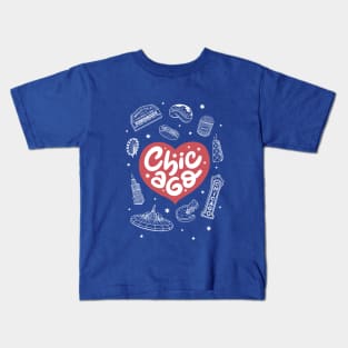 Chicago Heart Kids T-Shirt